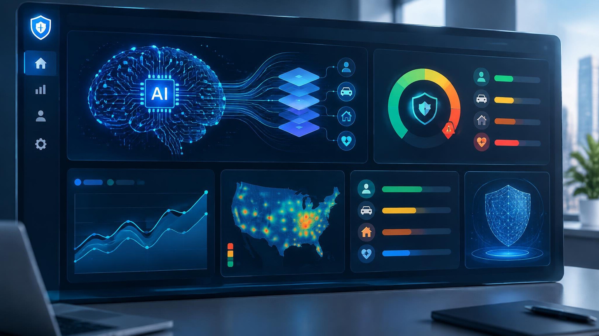 ai insurance dashboard